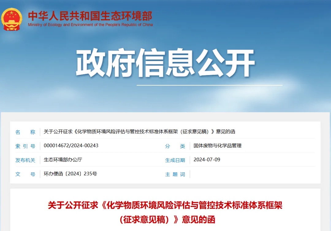 化學(xué)物質(zhì)環(huán)境風(fēng)險(xiǎn)評估與管控技術(shù)標(biāo)準(zhǔn)體系框架